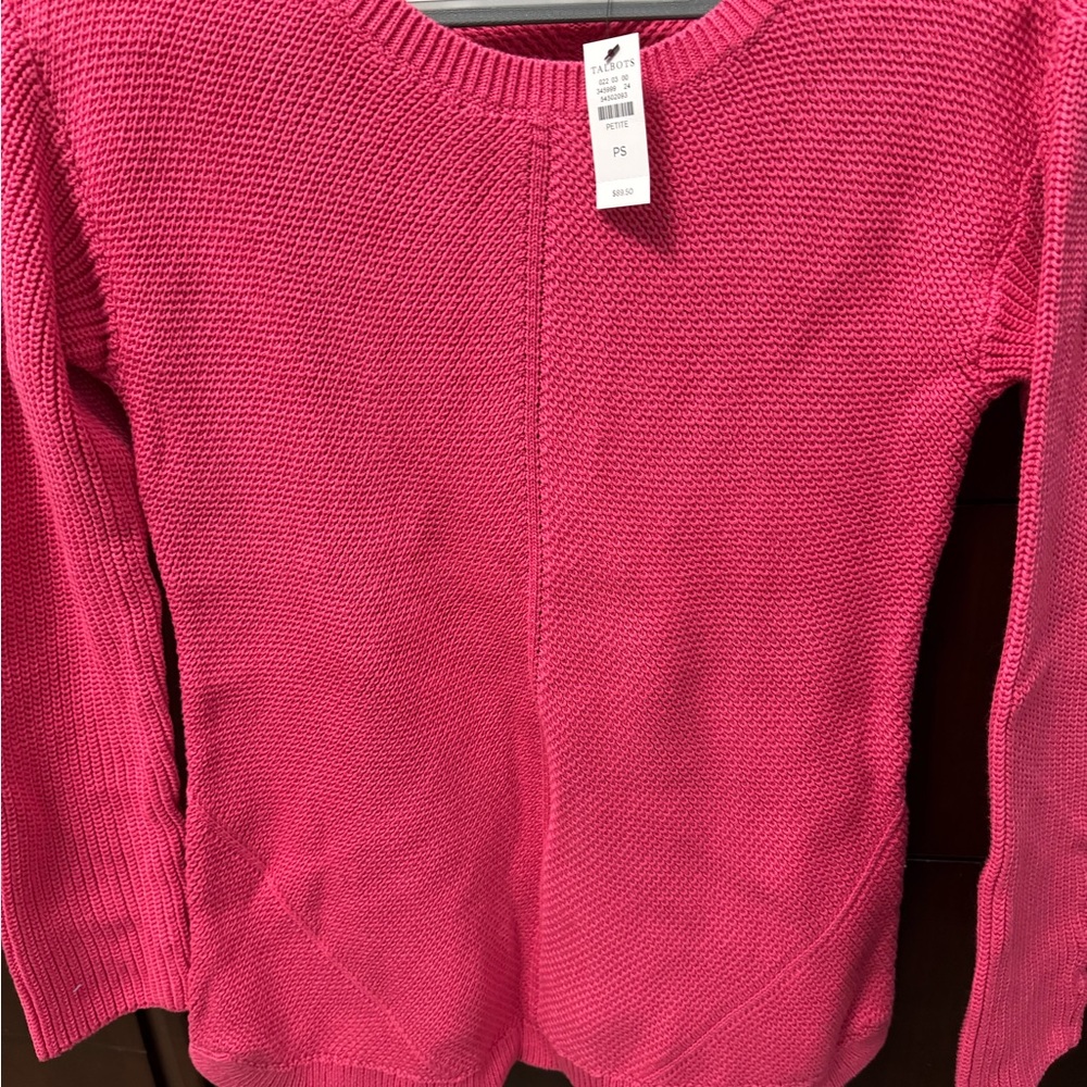 Pink sweater